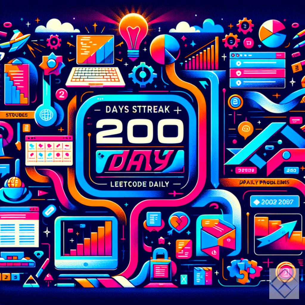 200 days streak | Leetcode daily